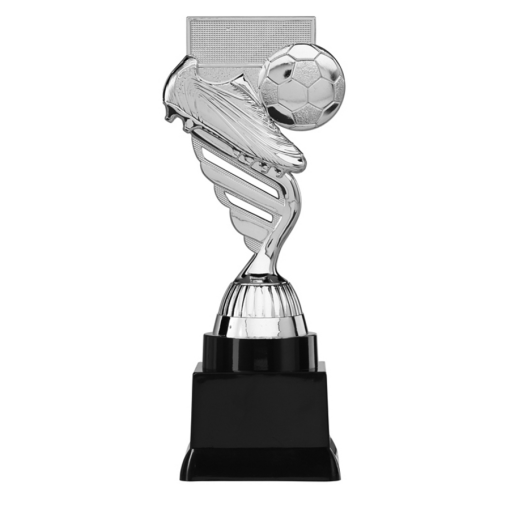 Figuur zilverkleurig Voetbal