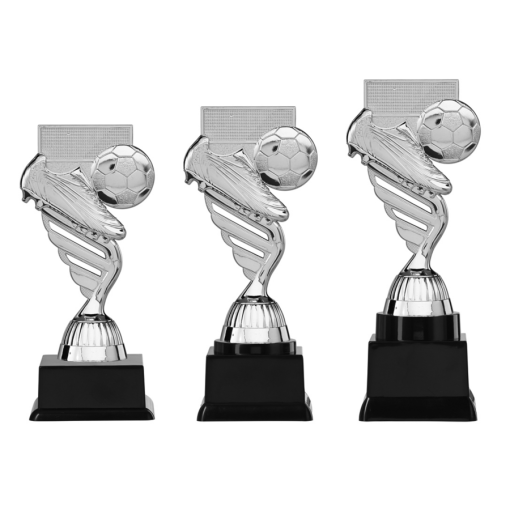 Figuur zilverkleurig Voetbal - Afbeelding 2