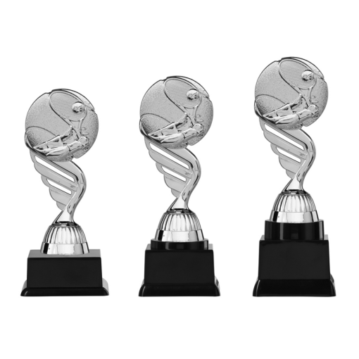 Figuur zilverkleurig Tennis - Afbeelding 2