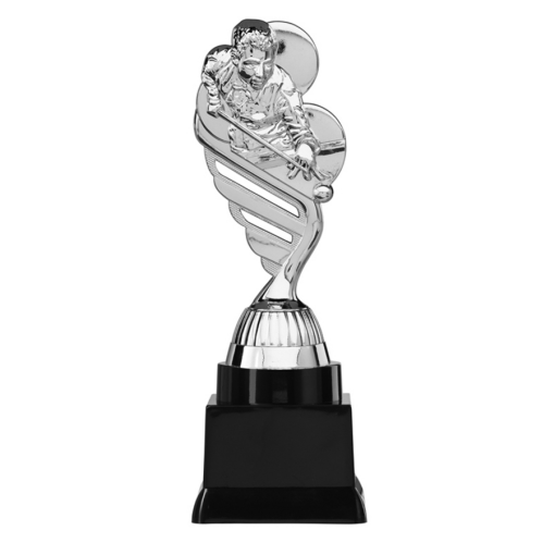 Figuur zilverkleurig Biljart