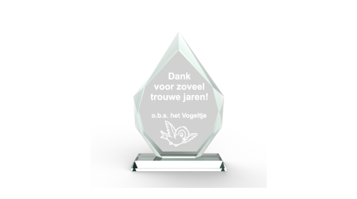 Glas standaard Lily