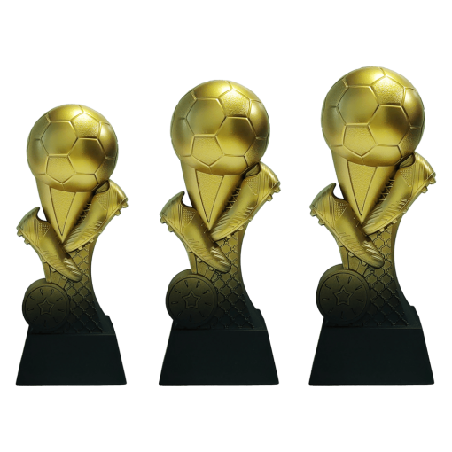 Alpha voetbalbeeldje goud - Afbeelding 2